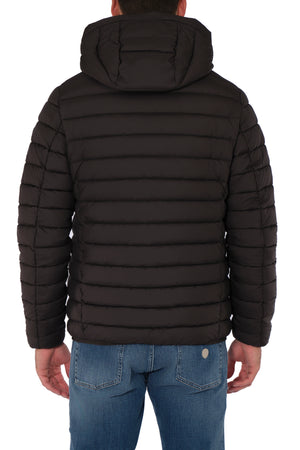 SAVE THE DUCK Save The Duck - Imbottito Trapiuntato Con Cappuccio JUNCUS MITO17 40009 da uomo