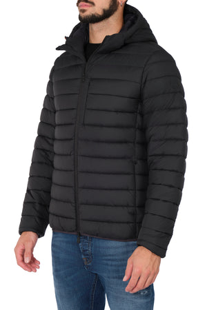 SAVE THE DUCK Save The Duck - Imbottito Trapiuntato Con Cappuccio JUNCUS MITO17 10000 da uomo