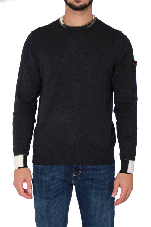 Peuterey - Paricollo Con Bordi In Contrasto Colore MARLON 02 799 GRI da uomo