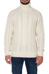 Tommy Hilfiger - Dolcevita Trecce Dc Cable Roll Neck MW0MW33081 YBL da uomo