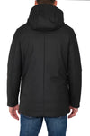 HESKIMO Heskimo - Parka Con Capp. Effetto Gommato HE544016 NER da uomo