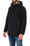HESKIMO Heskimo - Giubbino Lungo Con Capp. Softshell HE544006 NER da uomo