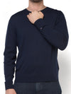 Tommy Hilfiger - Girocollo In Cotone E Lyocell MW0MW33524 DW5 BLU da uomo