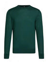 Tommy Hilfiger - Girocollo In Cotone E Lyocell Con Bandierina Ricamata Polso MW0MW33524 MBP VER da uomo