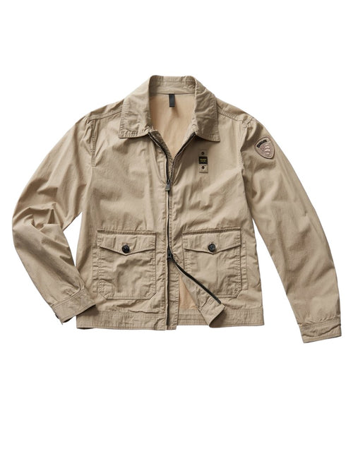 Blauer - Giacca In Cotone Sfoderata Jaxon BLUC04064 6854 285 da uomo