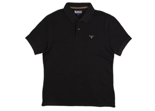 BARBOUR Barbour - Pique Sports Polo Mm MML1367 BK31 NER da uomo