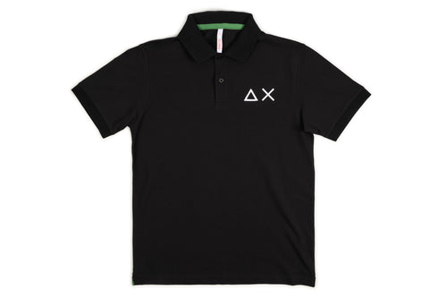 SUN68 Sun68 - Polo Big Logo A34112/11 NERO da uomo