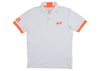 SUN68 Sun68 - Polo Maxi Logo Fluo A34122/01 B.CO da uomo