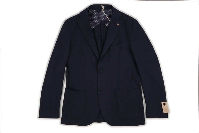 BARBATI Barbati - 2 Bottoni Armaturato G-NIK 841/23 D4 BLU da uomo