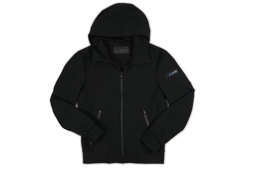 UP TO BE Up To Be - Con Cappuccio Tess Scuba NODE 100 NERO da uomo