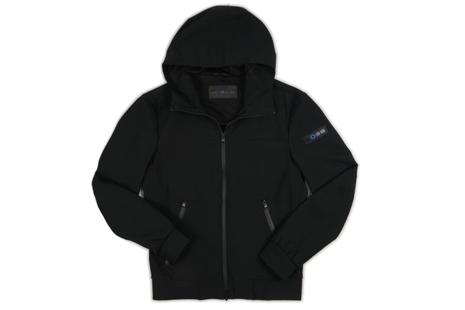 UP TO BE Up To Be - Con Cappuccio Tess Scuba NODE 100 NERO da uomo