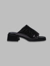 MIISTA zooey dark silver mules da donna
