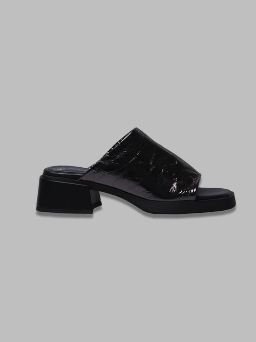 MIISTA zooey dark silver mules da donna