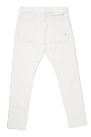 Tommy Hilfiger - 5 Tasche Jeans Bianco MW0MW31391 1CD BCO da uomo