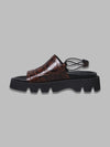 MIISTA noreen brown coco sandals da donna