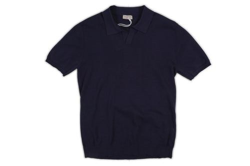 POST-SCRIPTUM Post-scriptum - Polo Mm Senza Bottone 027.5610 068 BLU da uomo