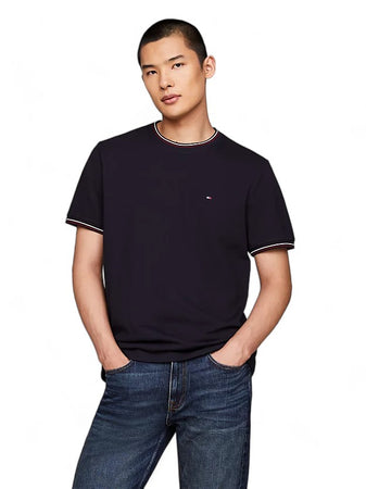 Tommy Hilfiger - Con Profili A Contrasto; Piquette MW0MW35680DW5 da uomo