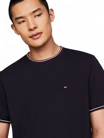 Tommy Hilfiger - Con Profili A Contrasto; Piquette MW0MW35680DW5 da uomo