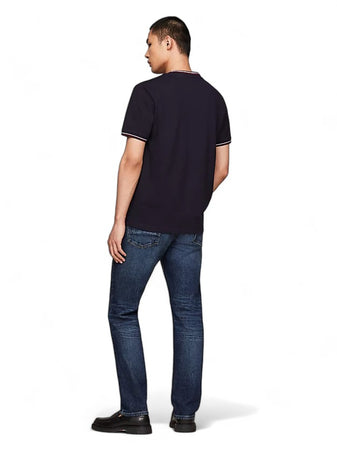 Tommy Hilfiger - Con Profili A Contrasto; Piquette MW0MW35680DW5 da uomo