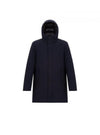 UPTOBE Uptobe - Giaccone Uomo Blu HAVELOCK EVOLVE 2/19 da uomo