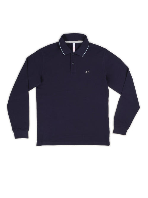 SUN68 Polo Uomo Sun68 A44104/07 BLU da uomo