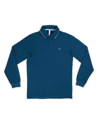 SUN68 Polo Uomo Sun68 A44104/83 BLU PRO da uomo