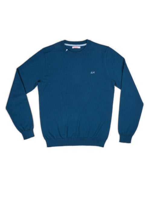 SUN68 Maglia Uomo Sun68 K44101 83 BLU PR da uomo