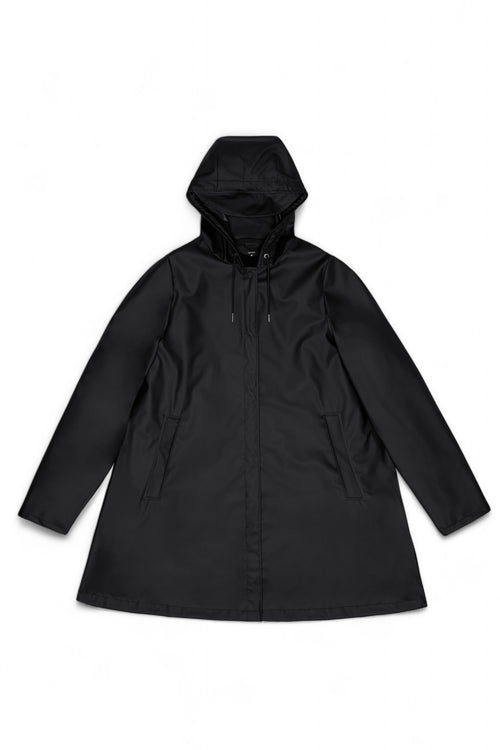 RAINS Giubbino Donna Rains 18050 BLACK da donna