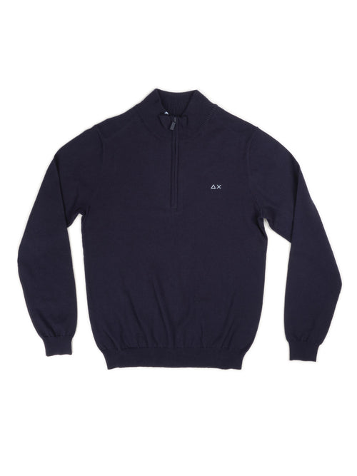 SUN68 Maglia Uomo Sun68 K44107 07 NAVY BLU da uomo