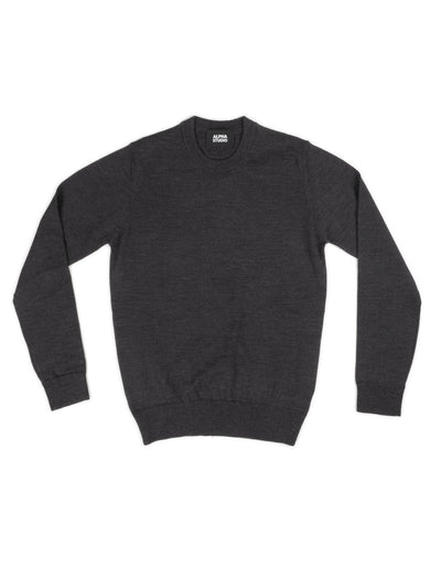 ALPHA STUDIO Maglia Uomo Alpha Studio AU-7010C 1001 ANTR da uomo