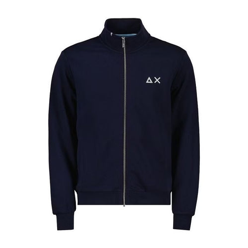 SUN68 Felpa Uomo Sun68 F44101 07 BLU da uomo