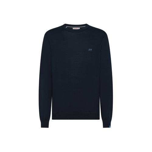 SUN68 Maglia Uomo Sun68 K35101/07 NAVY BLU da uomo