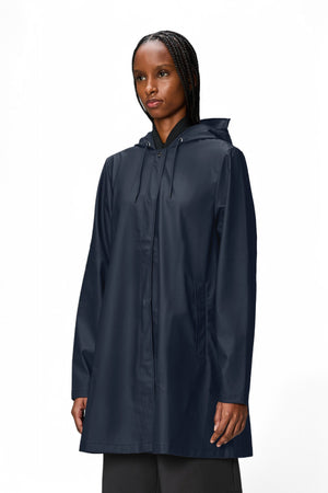 RAINS Giubbino Donna Rains 18050 47 NAVY da donna
