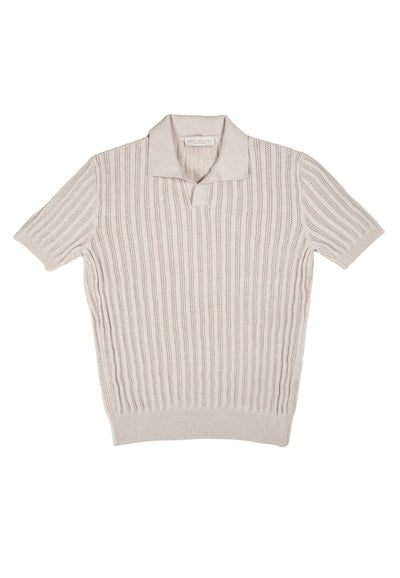 LUIGI GENTILE Polo Uomo Luigi Gentile LG1057 10 BEIGE da uomo