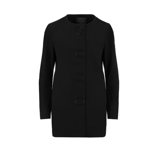 UPTOBE Uptobe - Trench Nero SUMI da donna