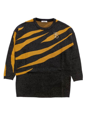 LIU JO Liu-jo - Maglia Chiusa Nera B3941 GF1048 MA07E da bambino