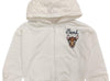 MONNALISA Monnalisa - Felpa Aperta Panna 0001 198807RG 8072 da bambino