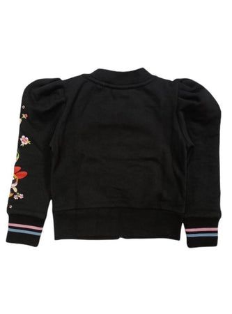 MONNALISA Monnalisa - Felpa Nera 0050 198805RA 8018 da bambino
