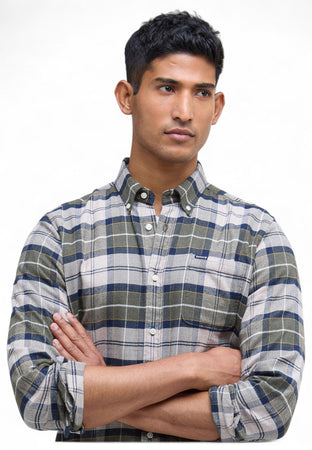 BARBOUR Camicia Uomo Barbour MSH5014 TN16 da uomo