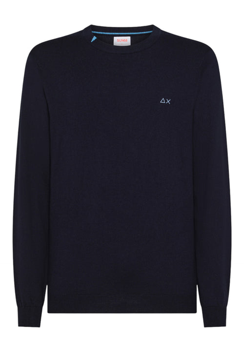 SUN68 Maglia Uomo Sun68 K45101/07 NAVY da uomo