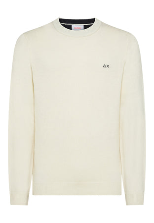 SUN68 Maglia Uomo Sun68 K45110/31 BCO PANN da uomo