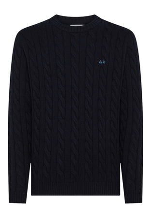 SUN68 Maglia Uomo Sun68 K45138/07 NAVY da uomo