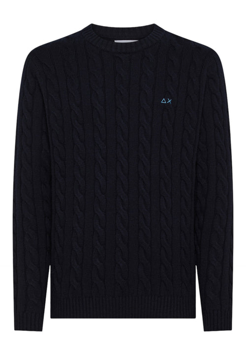 SUN68 Maglia Uomo Sun68 K45138/07 NAVY da uomo