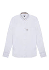 AQUASCUTUM Camicia Uomo Aquascutum A005 SH004 01 WHITE da uomo