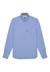 AQUASCUTUM Camicia Uomo Aquascutum A005 SH001 08 L.BLU da uomo