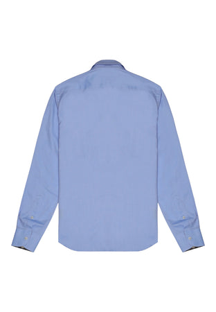 AQUASCUTUM Camicia Uomo Aquascutum A005 SH001 08 L.BLU da uomo