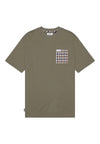 AQUASCUTUM T-shirt Uomo Aquascutum ICON TS009 06 GREEN da uomo