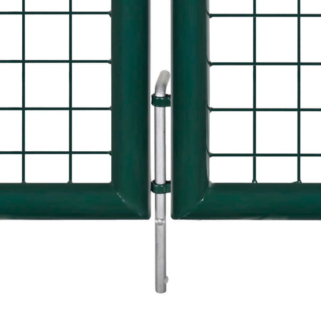 Cancello pedonale per recinzione con pannelli rigidi modulari "Border" maglia 5 x 5 cm
