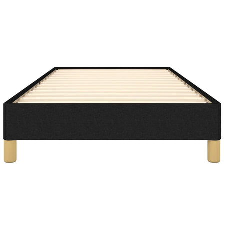 vidaXL Giroletto Nero 80x200 cm in Tessuto