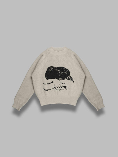 CARNE BOLLENTE your warm embrace sweater da uomo
